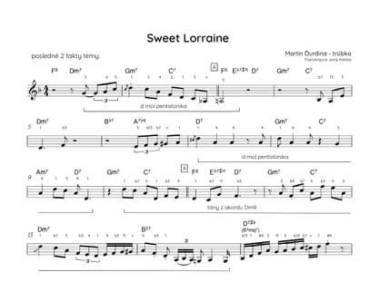 Martin Ďurdina - Sweet Lorraine