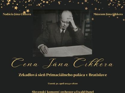 Cena Jána Cikkera